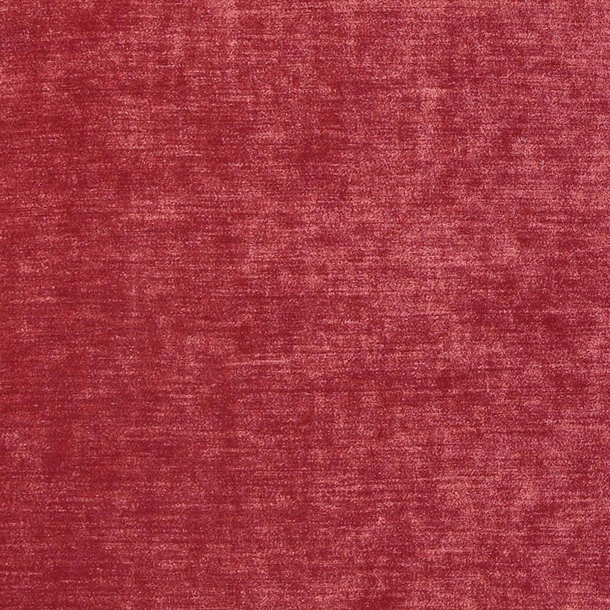 Orange/Rust chenille fabric swatch with a soft brushed texture and plush upholstery look.