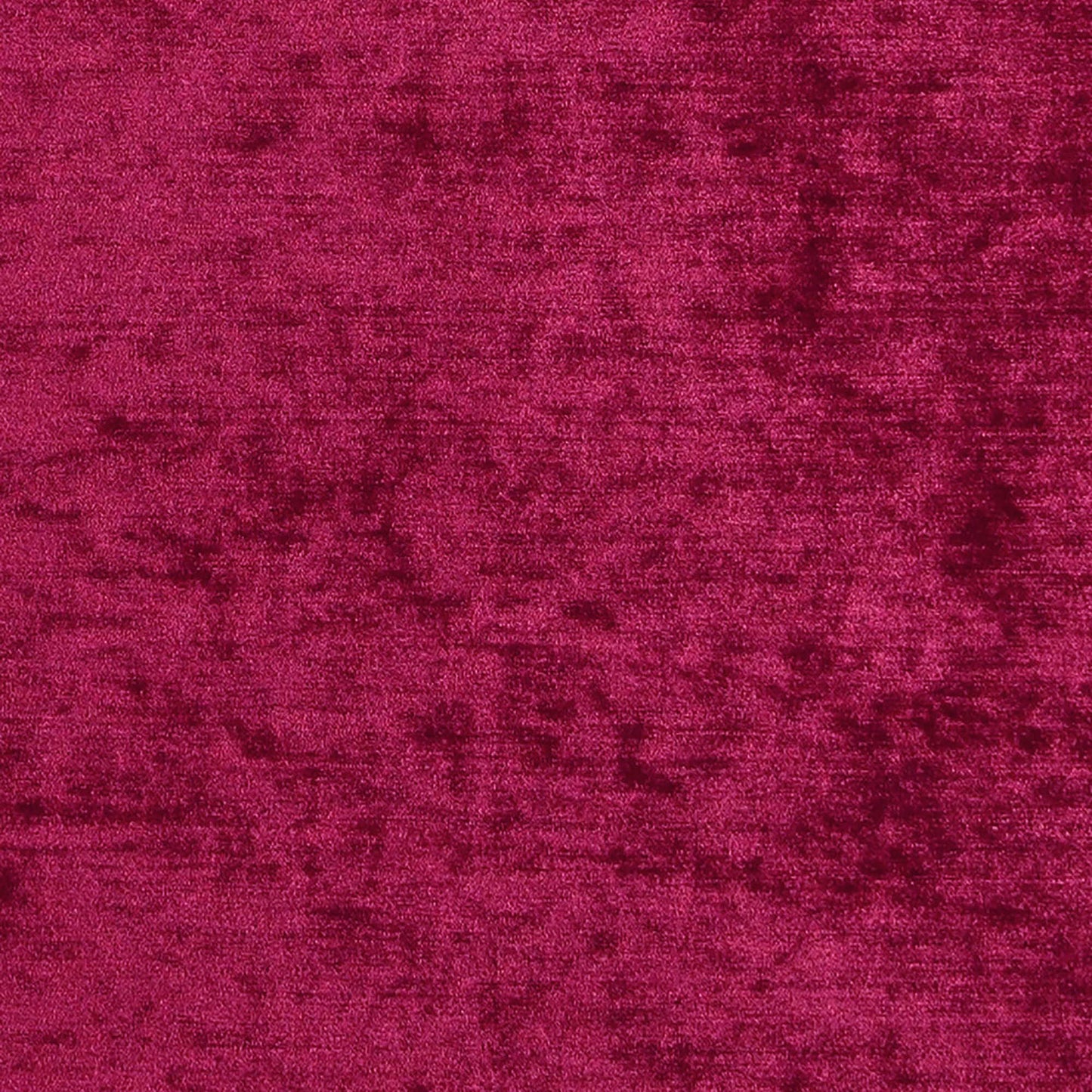 Deep burgundy chenille fabric with plush nap; suitable for upholstery or drapery.