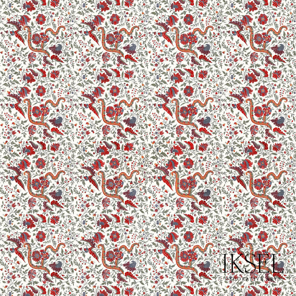 SCHUMACHER  IKSEL INDIENNE PRINTS PRINTS RED   - RF306CR52
