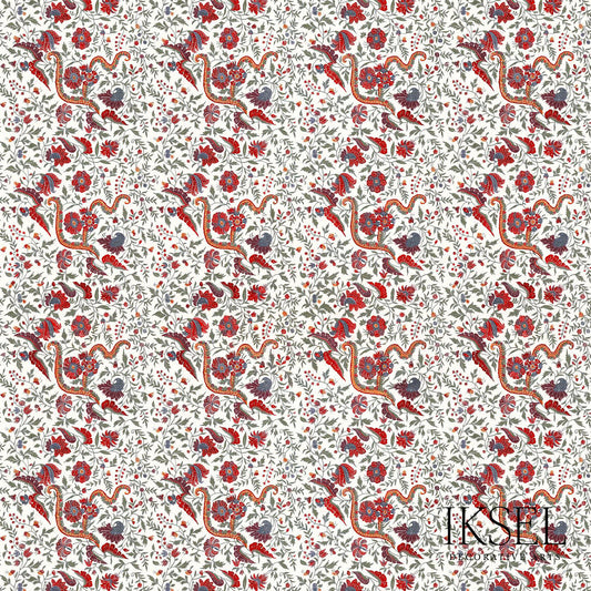SCHUMACHER  IKSEL INDIENNE PRINTS PRINTS RED   - RF306CR52