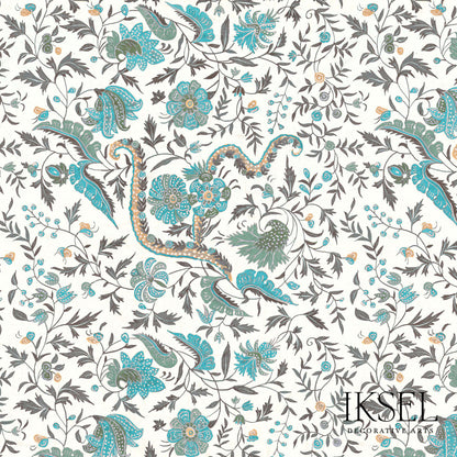 SCHUMACHER  IKSEL INDIENNE PRINTS PRINTS TURQUOISE   - RF306CR53