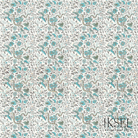 SCHUMACHER  IKSEL INDIENNE PRINTS PRINTS TURQUOISE   - RF306CR53