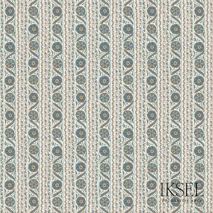 SCHUMACHER  IKSEL SUZANI BORDERS PRINTS PRINTS BLUES   - RF504CR54