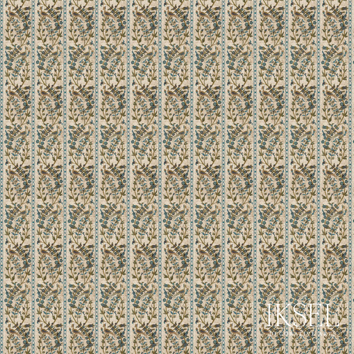 SCHUMACHER  IKSEL ALEPPO STRIPE PRINTS PRINTS BLUE   - RF537CR58