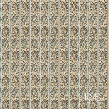 SCHUMACHER  IKSEL ALEPPO STRIPE PRINTS PRINTS BLUE   - RF537CR58