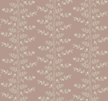 York Wallcoverings Rifle Paper Co. 3rd Edition Botanical Climbing Vine Whimsical Pinks   - RF7426