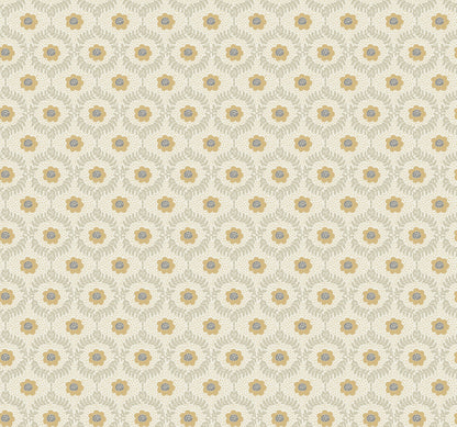 York Wallcoverings Rifle Paper Co. 3rd Edition Florals Emma Whimsical Whites & Off-Whites   - RF7443