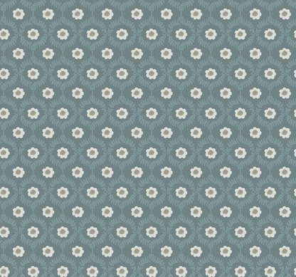 York Wallcoverings Rifle Paper Co. 3rd Edition Florals Emma Whimsical Blues   - RF7445