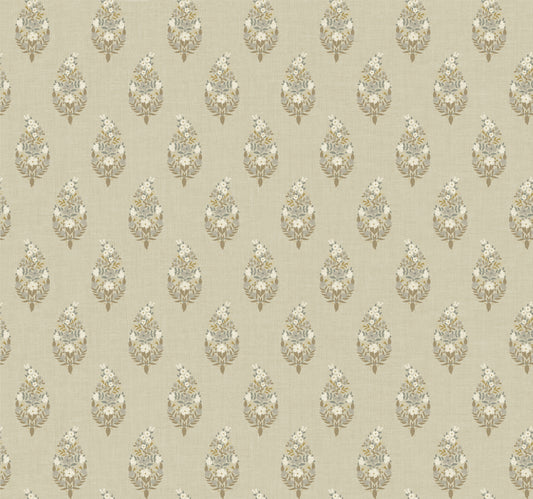 York Wallcoverings Rifle Paper Co. 3rd Edition Small Prints Paisley Farmhouse Beiges   - RF7474