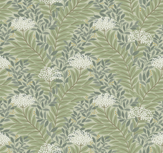 Rifle Paper Co. 3rd Edition Florals Highgrove Traditional Greens   - RF7503