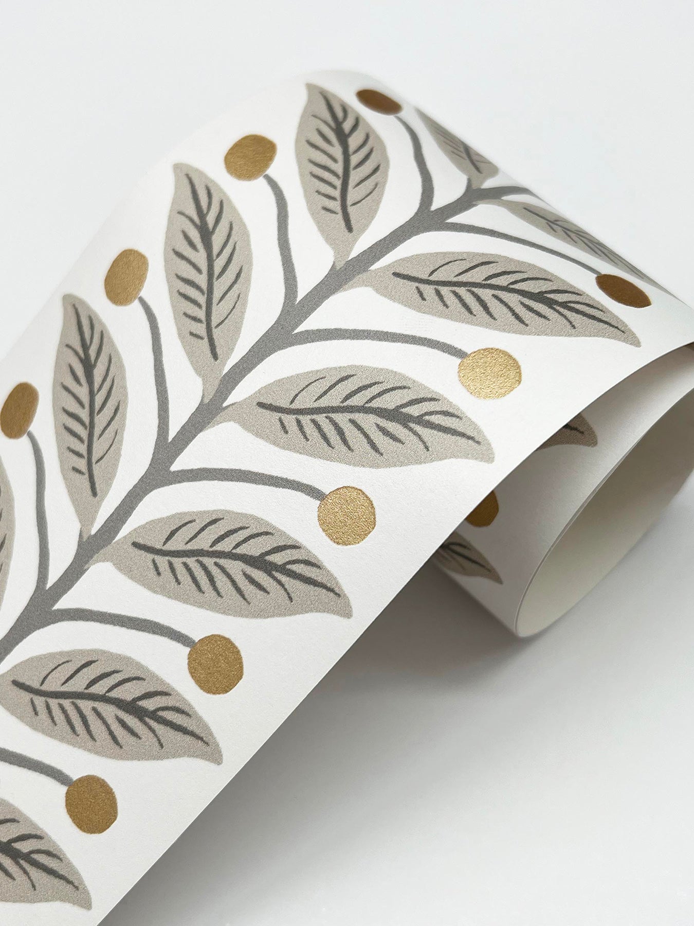 York Wallcoverings Rifle Paper Co. 3rd Edition Linen Garden Wallpaper Trim Transitional Botanical Yellows   - RF7532B