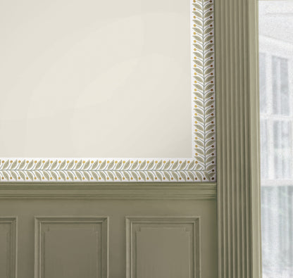 York Wallcoverings Rifle Paper Co. 3rd Edition Linen Garden Wallpaper Trim Transitional Botanical Yellows   - RF7532B