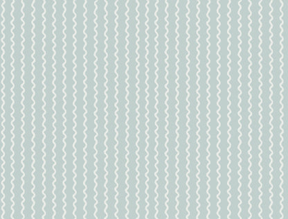 York Wallcoverings Rifle Paper Co. 3rd Edition Stripes Rickrack Transitional Blues   - RF7552