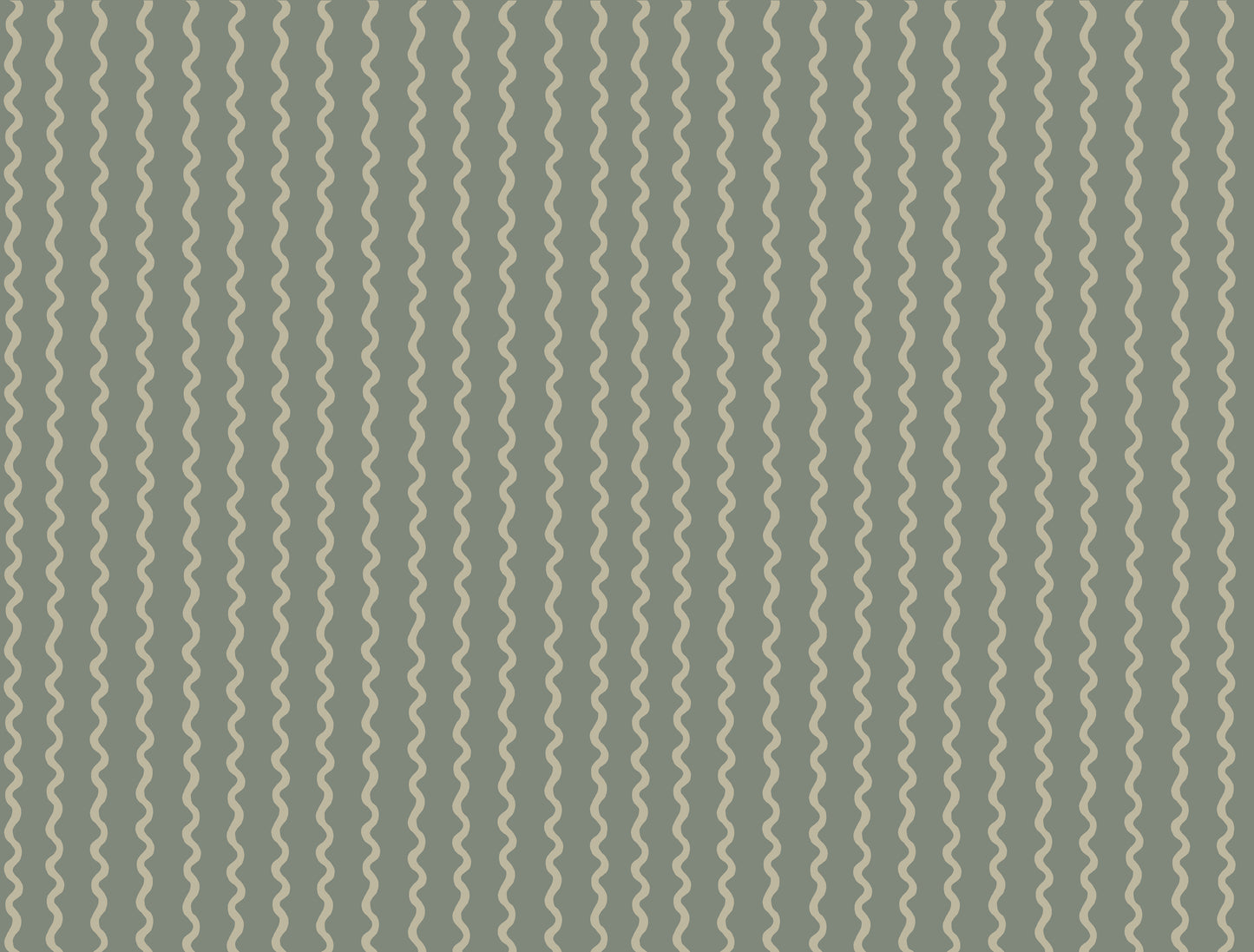 Rifle Paper Co. 3rd Edition Stripes Rickrack Transitional Greens   - RF7553