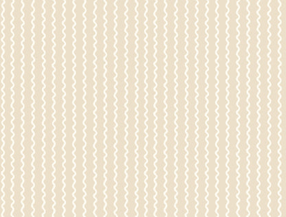 York Wallcoverings Rifle Paper Co. Rickrack Linen Wallpaper Transitional Stripes Beiges   - RF7554