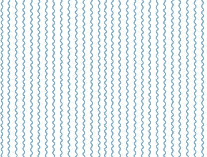 York Wallcoverings Rifle Paper Co. Rickrack Blue Wallpaper Transitional Stripes Blues   - RF7555