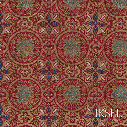 SCHUMACHER  IKSEL GRANADA CIRCLES LINEN PRINTS PRINTS ORIGINAL   - RF903BCS01