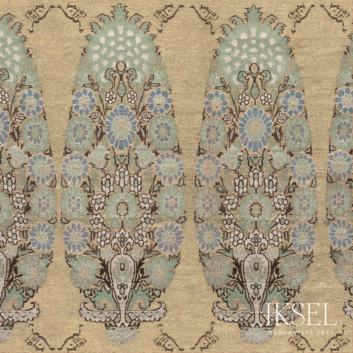 SCHUMACHER  IKSEL SAFAVID BOUQUET PRINTS PRINTS CELADON   - RF904CR63