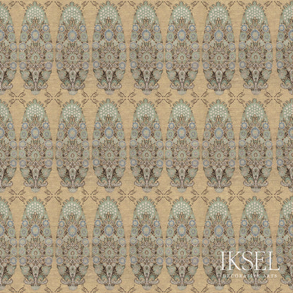 SCHUMACHER  IKSEL SAFAVID BOUQUET PRINTS PRINTS CELADON   - RF904CR63