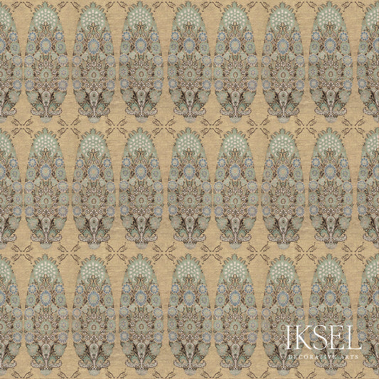 SCHUMACHER  IKSEL SAFAVID BOUQUET PRINTS PRINTS CELADON   - RF904CR63