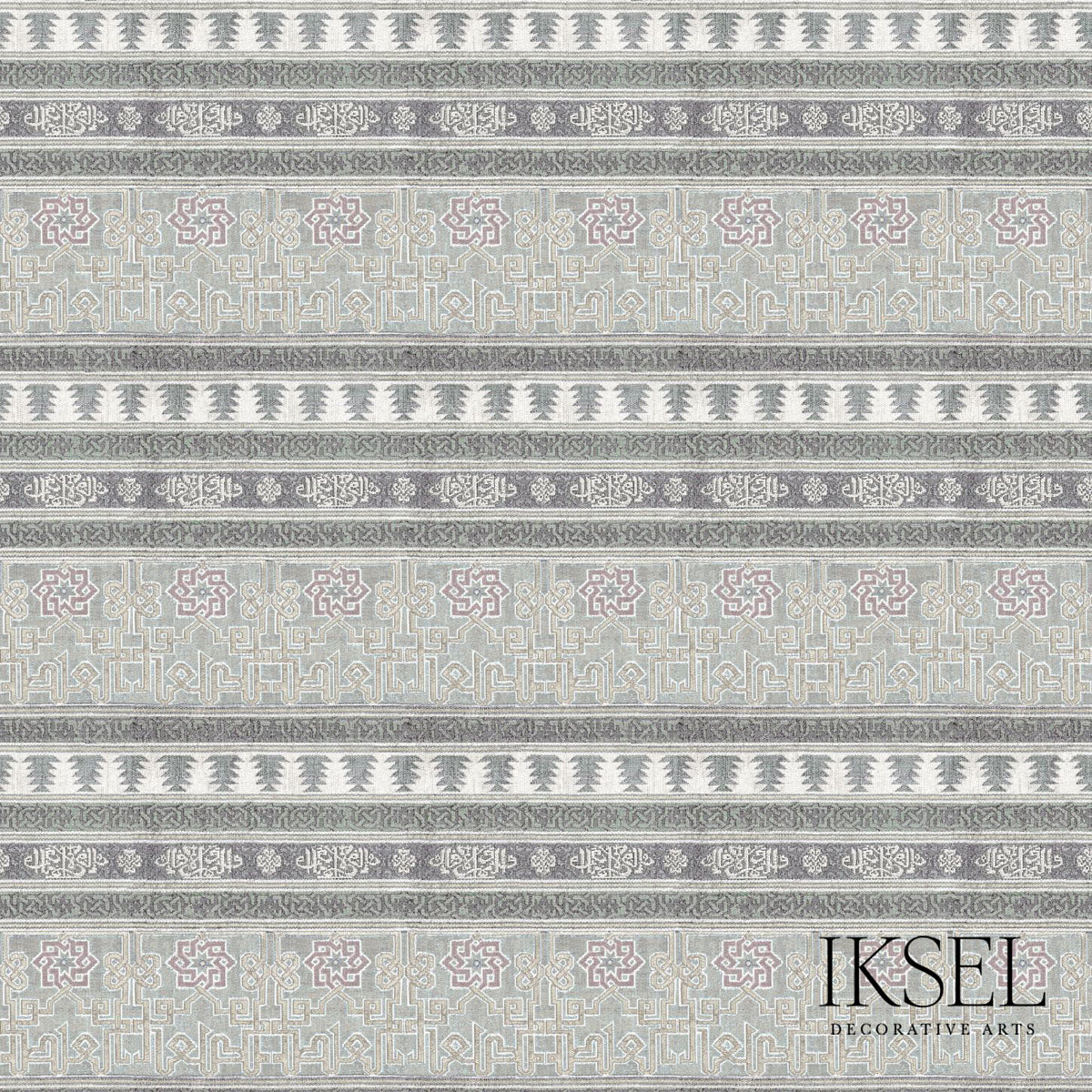 SCHUMACHER  IKSEL ALCAZAR BAYADERE PRINTS PRINTS GREY   - RF906CR59