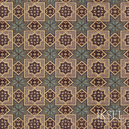 SCHUMACHER  IKSEL ALHAMBRA CHECKS PRINTS PRINTS ORIGINAL   - RF907CS01