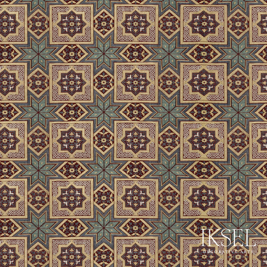 SCHUMACHER  IKSEL ALHAMBRA CHECKS PRINTS PRINTS ORIGINAL   - RF907CS01