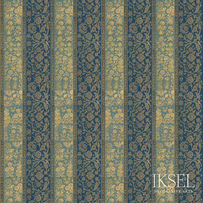 SCHUMACHER  IKSEL NUR JAHAN STRIPE LINEN PRINTS PRINTS ORIGINAL   - RF922BCS01