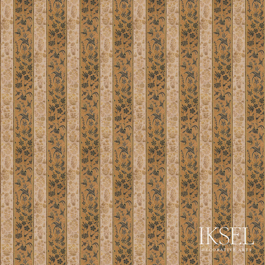 SCHUMACHER  IKSEL DELHI STRIPE LINEN PRINTS PRINTS ORIGINAL   - RF923BCS01