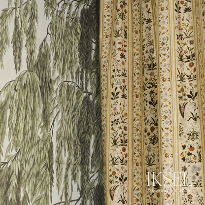 SCHUMACHER  IKSEL SHALIMAR STRIPE LINEN PRINTS PRINTS ORIGINAL   - RF924BCS01