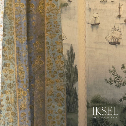 SCHUMACHER  IKSEL KUTCH BEHAR STRIPE COTTON PRINTS PRINTS ORIGINAL   - RF925ACS01