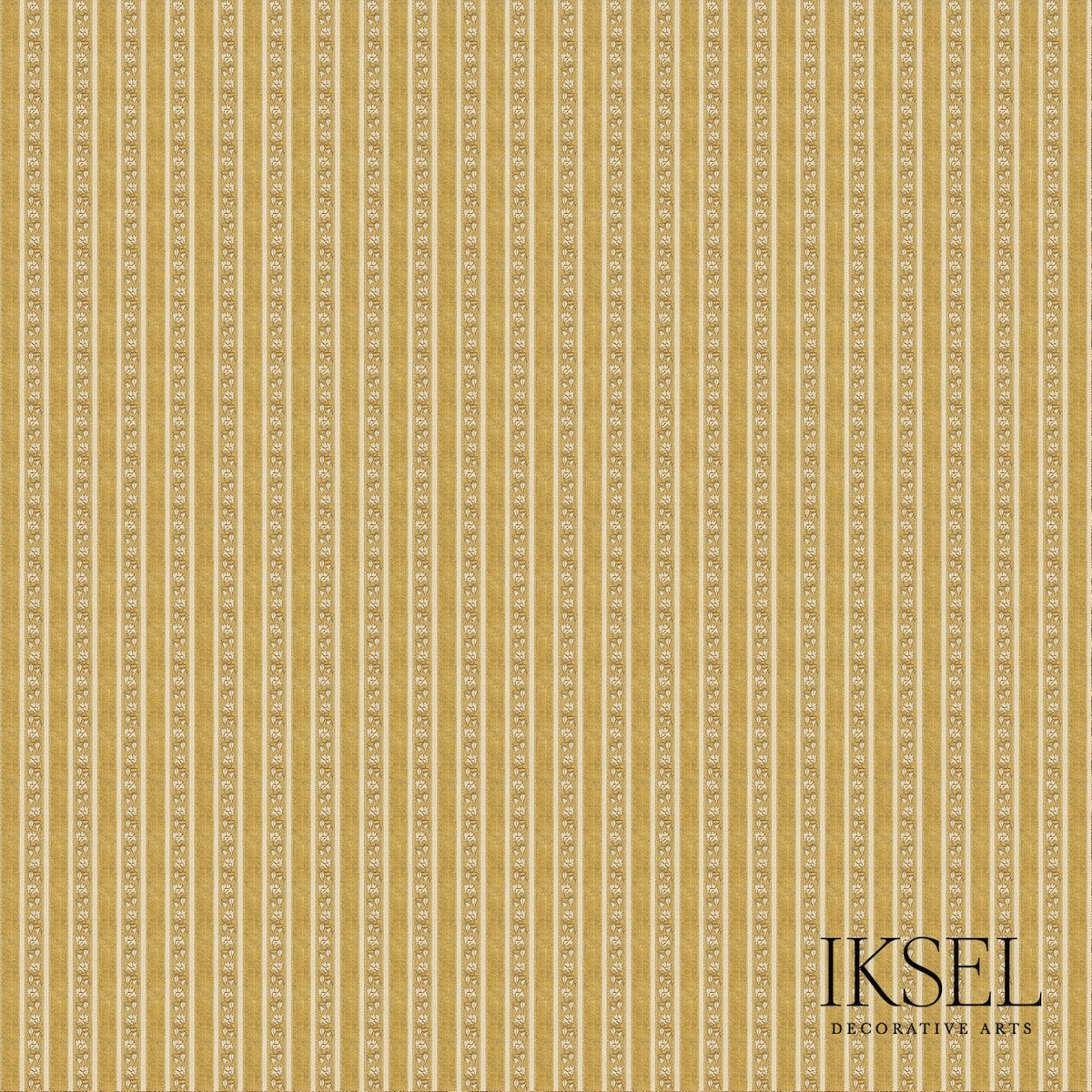 SCHUMACHER  IKSEL SAFAVID GOLDEN STRIPE PRINTS PRINTS GOLD   - RF928CR71