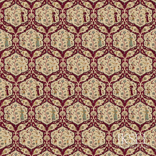 SCHUMACHER  IKSEL SAFAVID MEDALLIONS WOVEN WOVEN ORIGINAL   - RF932CS01