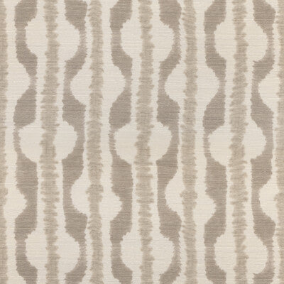 KRAVET COUTURE PRINT STRIPES BEIGE,GREY,   - RHEA.1611.0