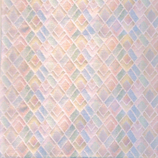 SCALAMANDRE OUTLET  FABRIC CAMEROON  FABRIC MULTI, PALE PASTEL   - RH 00021036