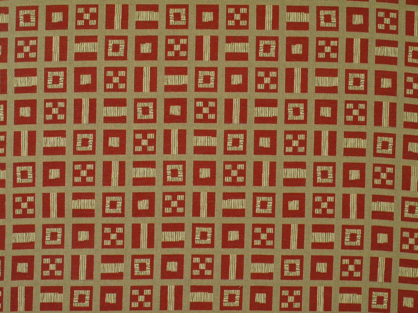 SCALAMANDRE OUTLET  FABRIC RHINELAND  FABRIC INDIAN RED   - RH 00031468