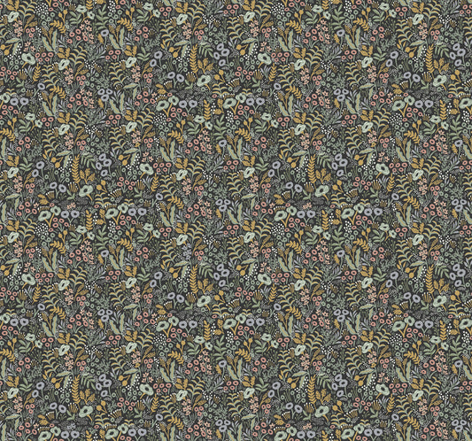 York Wallcoverings Rifle Paper Co. Tapestry Black Wallpaper  Botanical Blacks   - RI5124