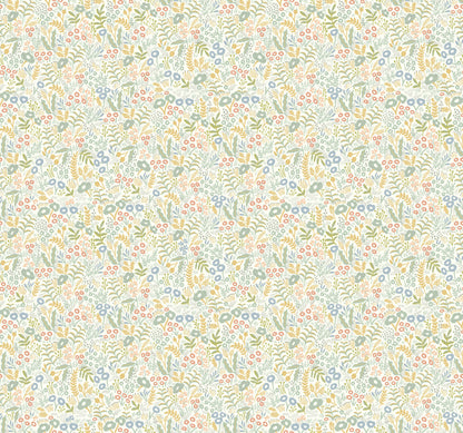 York Wallcoverings Rifle Paper Co. Tapestry Light Mustard Wallpaper  Botanical Yellows   - RI5127