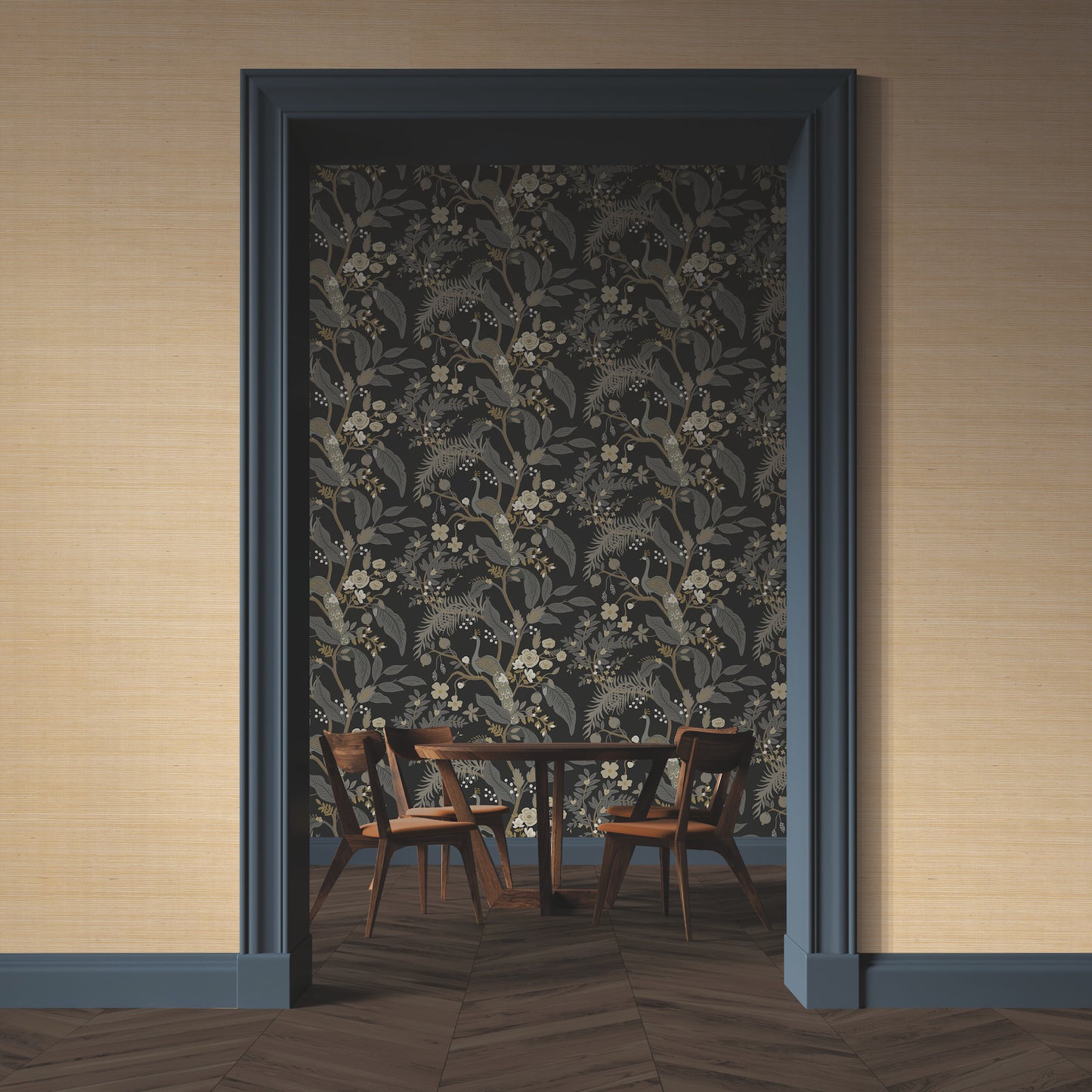 York Wallcoverings Grasscloth II Palette Gold Metallic Wallpaper   Metallics   - RI5185