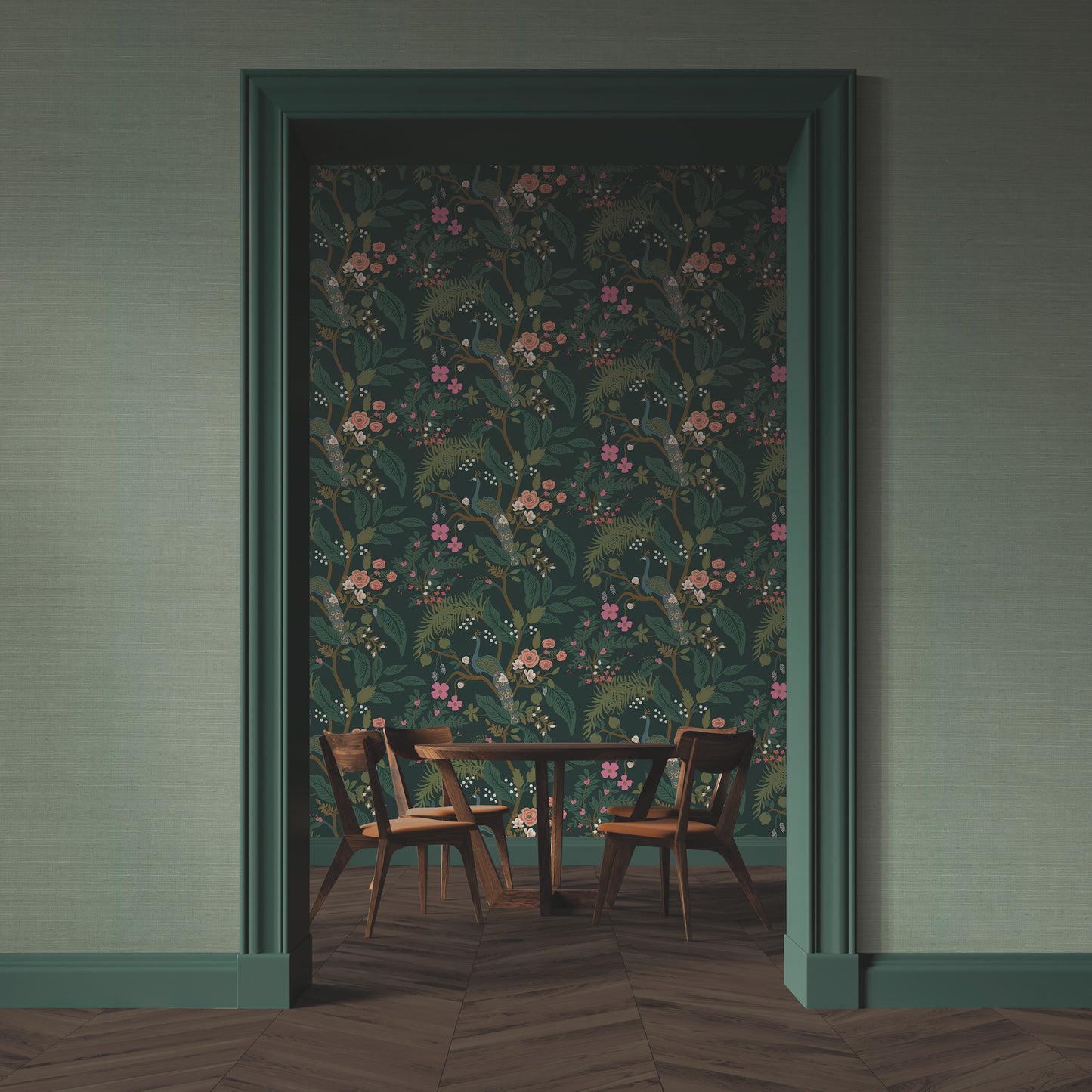 York Wallcoverings Grasscloth II Palette Sage Wallpaper Weaves Weaves Sage   - RI5186