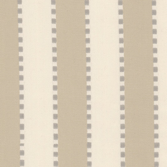 STOUT TEXTILES  MULTIPURPOSE,WOVENS TRADITIONAL, STRIPE SANDALWOOD   - RIVO-3