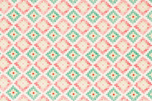 SCALAMANDRE OUTLET  FABRIC SAN MARCO  FABRIC ROMAN ROSE   - RL 00011093