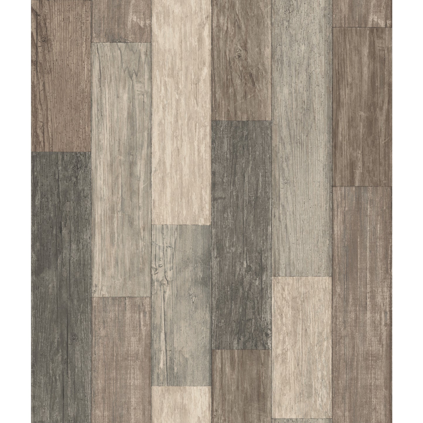 York Wallcoverings RoomMates Dark Weathered Plank Brown Peel and Stick Wallpaper Country Beach Browns  Wallpaper - RMK10841WP