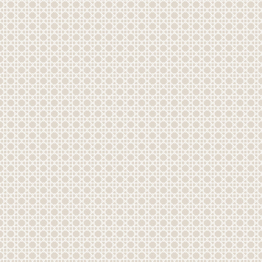 York Wallcoverings RoomMates Caning Tan Peel and Stick Wallpaper Retro Global Neutrals  Wallpaper - RMK11305RL