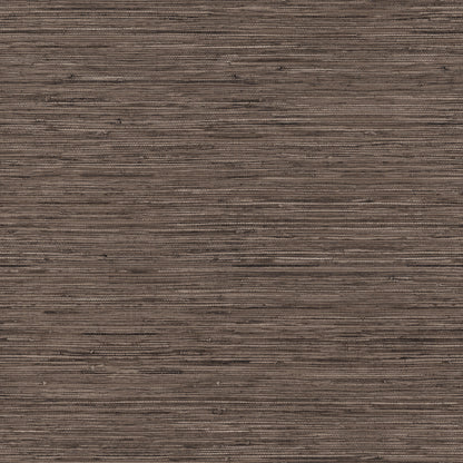 York Wallcoverings RoomMates Faux Grasscloth Brown Peel and Stick Wallpaper Traditional Nature Browns  Wallpaper - RMK11312WP