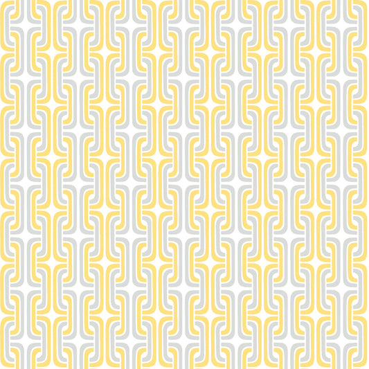 York Wallcoverings RoomMates Mod Lattice Yellow Peel and Stick Wallpaper Modern Global Yellows  Wallpaper - RMK11334RL