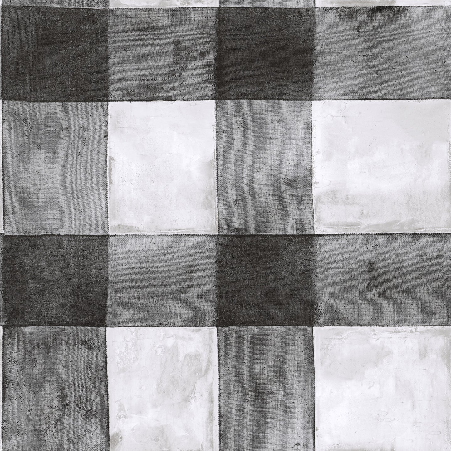 York Wallcoverings RoomMates Buffalo Plaid Black Peel and Stick Wallpaper Farmhouse Global Blacks  Wallpaper - RMK11451WP