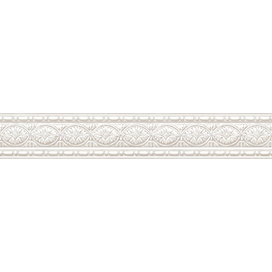 York Wallcoverings RoomMates Sculpted Architectural Peel and Stick Border Traditional Global Whites and Off-Whites  Wallpaper - RMK11506BD