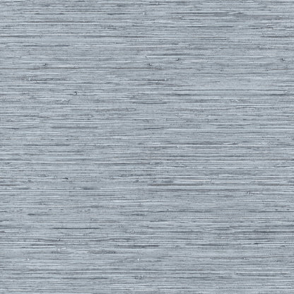 York Wallcoverings RoomMates Faux Grasscloth Blue Peel and Stick Wallpaper Traditional Nature Blues  Wallpaper - RMK11561WP