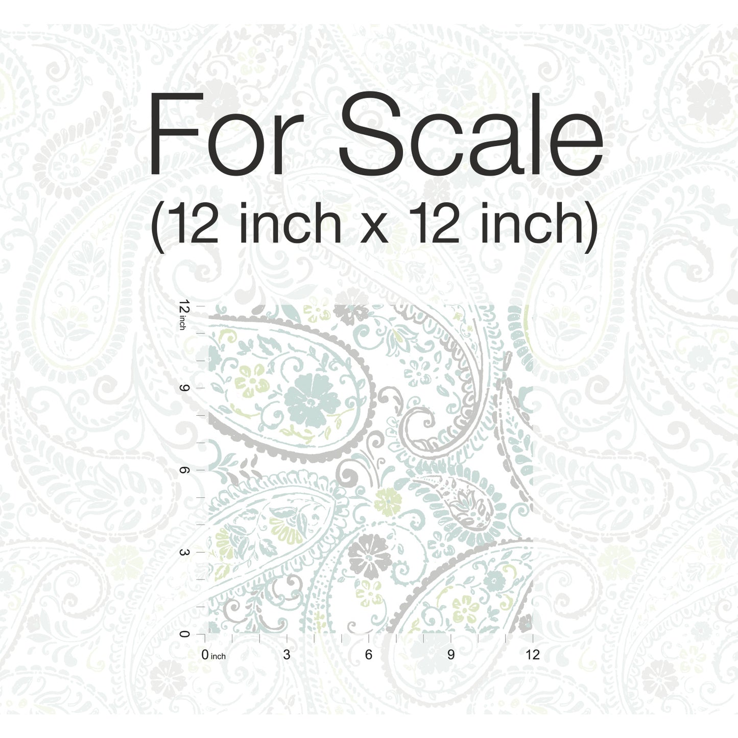 York Wallcoverings RoomMates Paisley Prince Grey Peel and Stick Wallpaper Modern Global Greys  Wallpaper - RMK11583RL